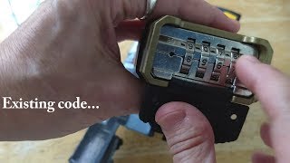 Master Lock Magnum  Reset Code  Quick and Easy [upl. by Aikam]