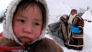 Life in URAL Mountains Russia Survival in Far North Nomads Nenets [upl. by Odareg]