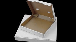 How to Make A Pizza Box [upl. by Ina]