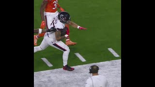 Cade Stover catches for a 18yard Gain vs Chicago Bears [upl. by Chace849]