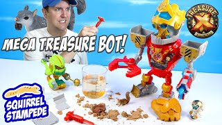 Treasure X ROBOTS Gold Mega Treasure Bot Experience Review Power Up [upl. by Renita437]