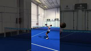 Some perfect padel smash 💥🔉 padel padeltraining padeladdict padelvideos padelsmash [upl. by Ylil]