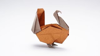 ORIGAMI TURKEY 🦃 Jo Nakashima [upl. by Aneral298]