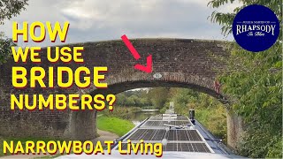 How BRIDGE Numbers Help Boaters  Leaky Locks amp Bubbles  NARROWBOAT Living Ep126 [upl. by Ayenet]