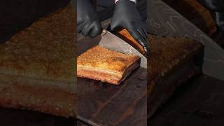 Smoked Pork Belly Chicharron gamedayfood bbq porkbellyrecipe chicharon [upl. by Nitsid90]