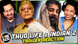 THUG LIFE  KH234 Announcement Video amp INDIAN 2 An Intro Teaser Reactions  Kamal Haasan [upl. by Alaham]