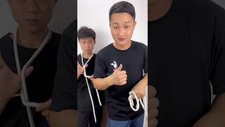 ROPE MAGIC TRICK REVEALED 😳😂 [upl. by Nahc]