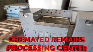 Cremated Remains Processing Center Operation  BL499 [upl. by Ahsienar]