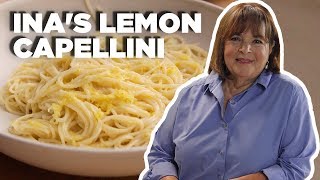 The Easiest Lemon Pasta Recipe with Ina Garten  Barefoot Contessa Cook Like a Pro  Food Network [upl. by Torhert331]