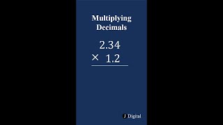 How to Multiply Decimal Numbers [upl. by Holmann154]