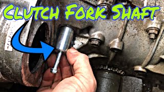 Subaru EJSeries Clutch Fork Shaft Removal Steps [upl. by Ennyl]