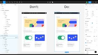 Figma Best Practices Use Frames [upl. by Ajnotal]