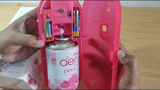 Godrej aer matic room freshener kit Unboxing [upl. by Ivory]