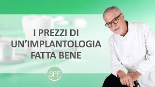 Implantologia dentale prezzi [upl. by Ethbinium]