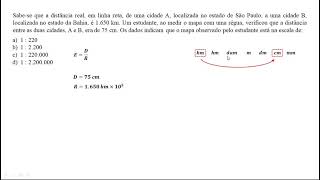 QUESTÃO 12  ESCALA [upl. by Eneles332]