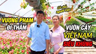 Vương Phạm Thăm Vườn Cây Việt Nam Siêu Khủng Ở Mỹ [upl. by Etteloiv792]