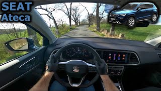 2022 SEAT Ateca 15 TSI DSG  POV test drive [upl. by Yolane]