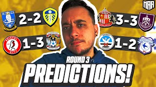 202425 CHAMPIONSHIP PREDICTIONS  Round 3 [upl. by Aninahs]