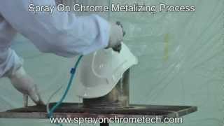 Spray On Chrome  Non Yellowing Silver  Complete Process [upl. by Hailahk]