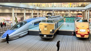 Gathering of Japans Beloved Trains 🚄🚅🚈 The Kyoto Railway Museum [upl. by Neahs]