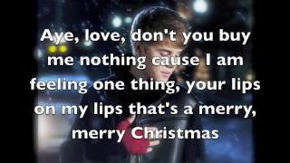 Justin Bieber  Mistletoe Lyrics on Screen [upl. by Julietta]