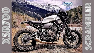 Yamaha XSR700 Scrambler  Booster Plug install ride and review [upl. by Calan]