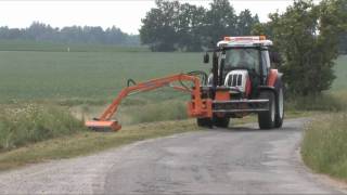 Fiedler Frontausleger FFA 500 am Steyr Traktor [upl. by Mastic]