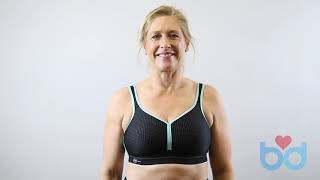 How to put on a sports bra [upl. by Hutchings]