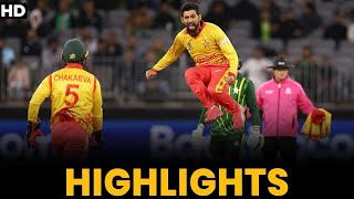 Highlights  Pakistan vs Zimbabwe  T20I  PCB  MD2L [upl. by Silverman]