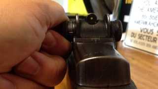 Setting The Elevation Knob On A M1 Garand [upl. by Esbenshade]