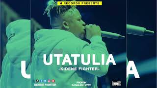 Kidene Fighter  Utatulia  Official Singeli Audio [upl. by Kulda]