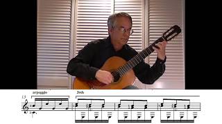 Waltz in A minor  Matteo Carcassi  Beginners Guitar Guide  Jeffrey Goodman [upl. by Marinna]