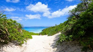 Walk  Sunayama Beach Okinawa Japan [upl. by Enimzaj168]