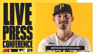 Bryan Reynolds’ Contract Extension Press Conference  Pittsburgh Pirates [upl. by Karisa443]