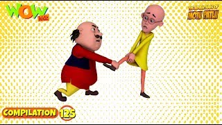 Motu Patlu  Non stop 3 episodes  3D Animation for kids  125 [upl. by Nanam]