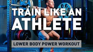 Train Like an Athlete Lower Body Power Workout [upl. by Seligman53]