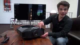 Sony VPLHW40 ES Vorstellung  Der neue Full HD 3D Beamer im Test [upl. by Linneman]