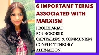 6 Terms associated with Marxism  Marxist Criticism  Marxism Literary Theory [upl. by Kcired141]