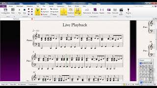 Sibelius 75 Tutorial Series  Live Playback [upl. by Ainevuol]