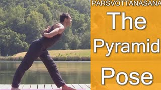 How To Do Parsvottanasana  The Pyramid Pose [upl. by Randy344]