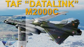 DCS Mirage 2000C  NEW FEATURE  TAF Datalink [upl. by Gilba]