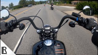 2024 Harley Davidson Street Bob 114 demo ride [upl. by Neenwahs]