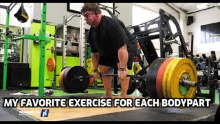 Jordan Peters  My favorite exercise for each bodypart [upl. by Aerb]