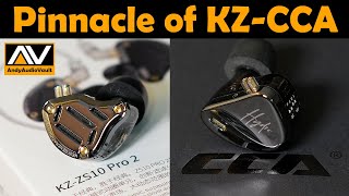 The Story of CCA Hydro Flagship amp KZ ZS10 Pro2 Review amp Comparison [upl. by Elac]