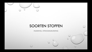 Soorten stoffen I Geleidbaarheid van Stoffen [upl. by Aleris]