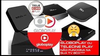 Como instalar Globoplay Telecine Play Na sua TV Box Android [upl. by Biddle747]