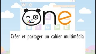 Créer et partager un cahier multimédia sur lENT ONE [upl. by Fasto26]