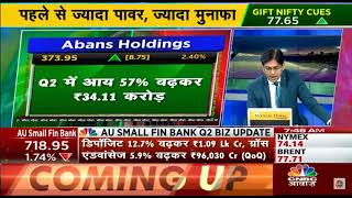 Abans Holdings on CNBC Awaaz  07  10  2024 [upl. by Genna]