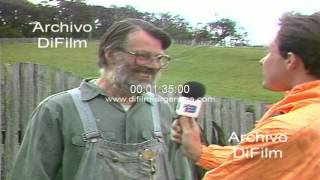 Reportaje a Thomas Goodall dueño de la Estancia Harberton 1990 [upl. by Innig]