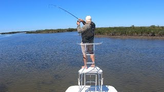 Ultimate Custom Boat Platform For Fishing Carolina Skiff [upl. by Aicenaj]